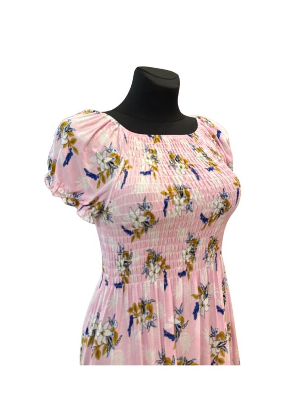 maxikleid-blumenprint-rosa